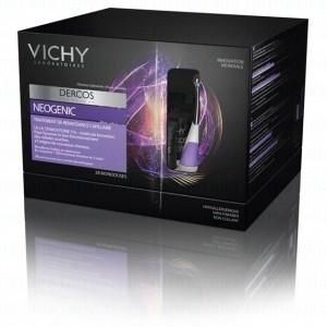 Vichy Dercos Neogenic средство для роста новых волос 28 монодоз+массажер