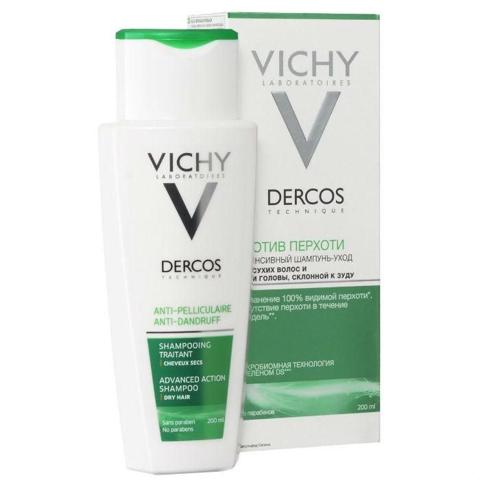 Vichy Dercos шампунь-уход против перхоти для сухой кожи головы 200 мл