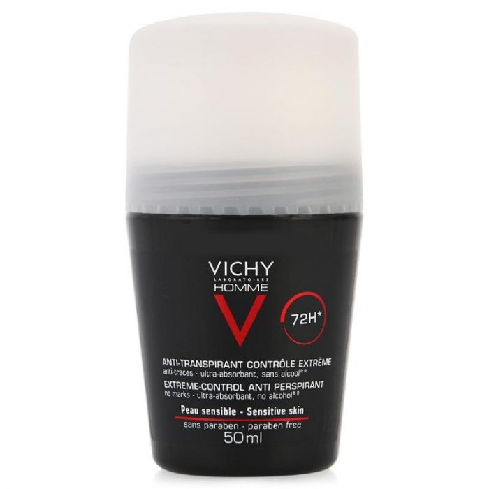 Vichy Homme дезодорант-антиперспирант 72 ч против избыточного потоотделения 50 мл