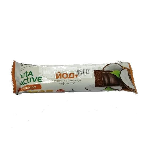 Вита Актив Батончик витаген-йод+ на фруктозе 40