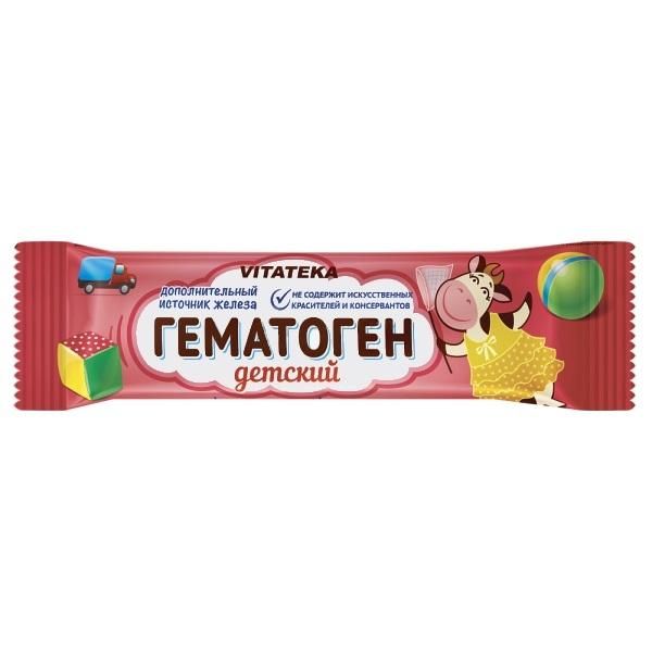 Витатека Гематоген детский 40 г Витатека Гематоген детский 40 г