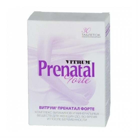 Витрум пренатал таб. п/о плен. №30 Витрум пренатал таб. п/о плен. №30