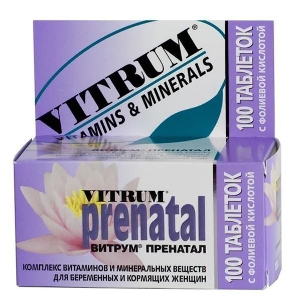 Витрум пренатал таблетки, 100 шт. Витрум пренатал таблетки, 100 шт.