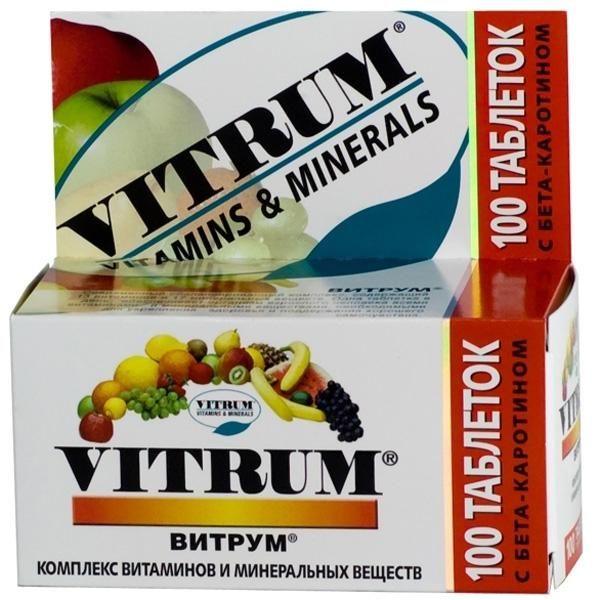 Витрум таблетки, 100 шт.