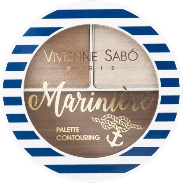 Vivienne Sabo палетка для скульптурирования лица Face contouring palette Mariniere тон 02