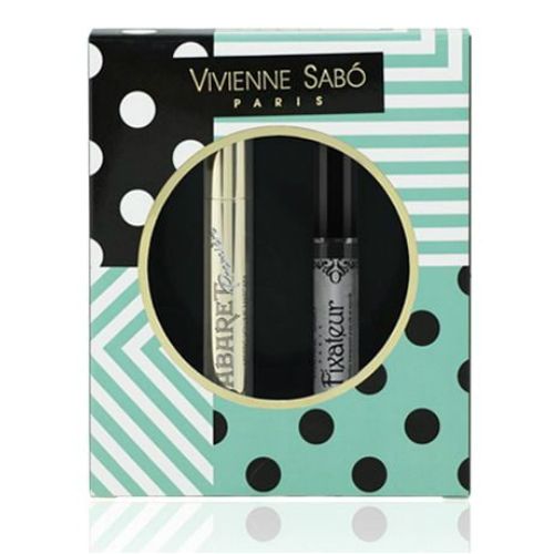 Vivienne Sabo Подарочный набор (тушь Cabaret premiere тон 01+Гель для бровей Fixateur) 1 шт Vivienne Sabo Подарочный набор (тушь Cabaret premiere тон 01+Гель для бровей Fixateur) 1 шт