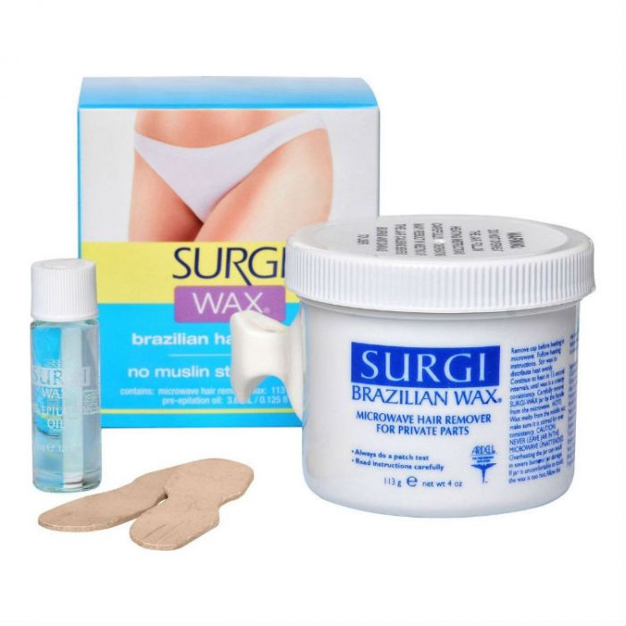 Воск Бразильский Surgi-Care Brazilian Hard Wax для интимных зон 1шт. 1 шт