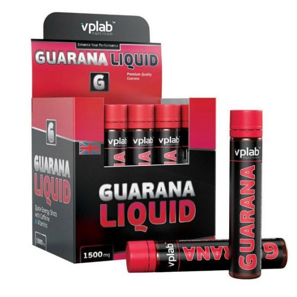 Vplab Guarana Liquid Энергетик 25 мл лайм ампулы 20 шт. Vplab Guarana Liquid Энергетик 25 мл лайм ампулы 20 шт.