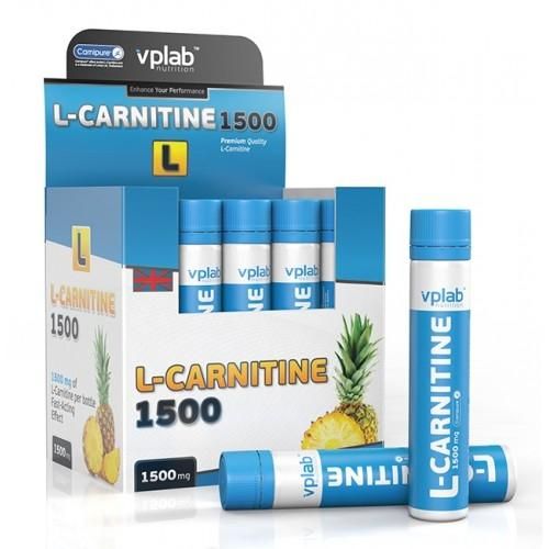 Vplab L-Carnitine 1500 Карнитин ананас 25 мл ампулы 20 шт.