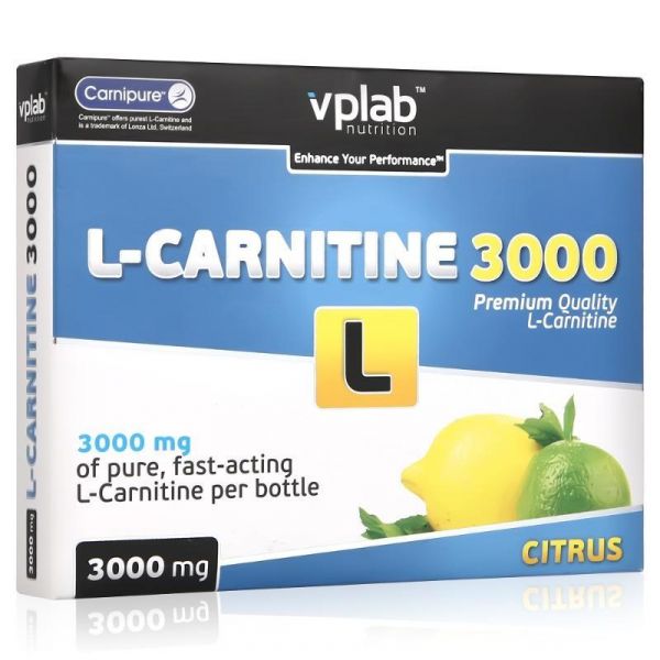 Vplab L-Carnitine 3000 Карнитин цитрус 25 мл ампулы 7 шт. Vplab L-Carnitine 3000 Карнитин цитрус 25 мл ампулы 7 шт.