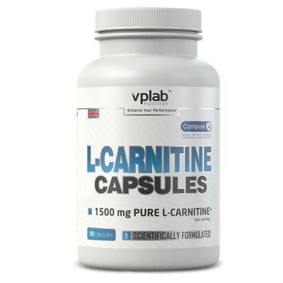 Vplab L-Carnitine Карнитин капсулы 90 шт.