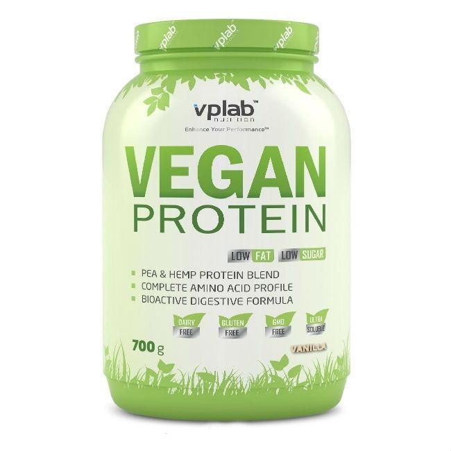 Vplab Vegan Protein Протеин ваниль 700 г