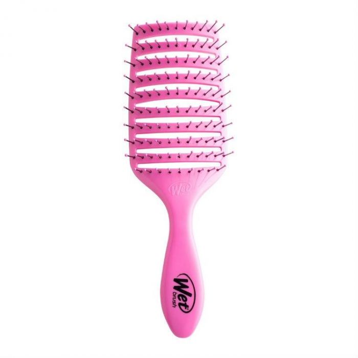 Wet Brush Flex Dry Pink Щетка для быстрой сушки волос розовая 1 шт.