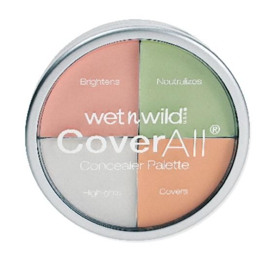 Wet n Wild Набор Корректоров для лица Coverall Concealer Palette E61462 1 уп.