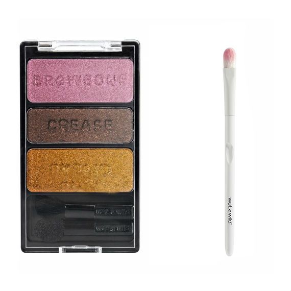Wet n Wild Набор Тени Color Icon+кисть в подарок е334 + кисть е786 1 уп.