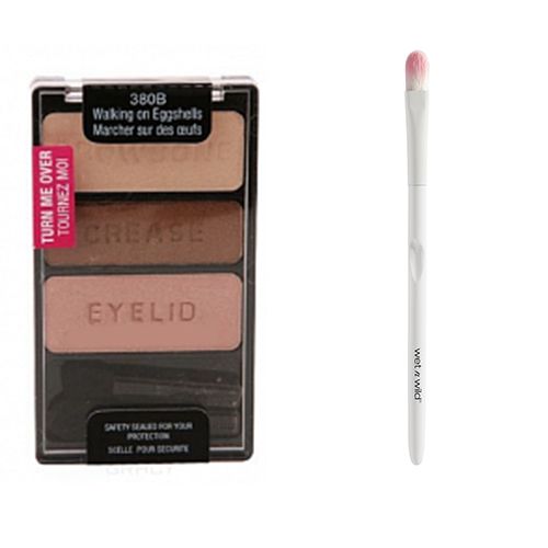 Wet n Wild Набор Тени Color Icon+кисть в подарок е380 + кисть е786 1 уп.