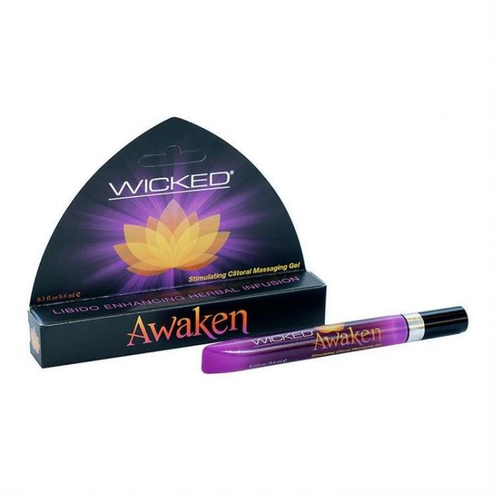 Wicked Гель возбуждающий массажный для клитора Wicked Awaken 8,6 мл