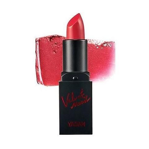 Yadah Помада для губ Velvet Mood Lipstick 06 Ruby Scarlet 3,3 г