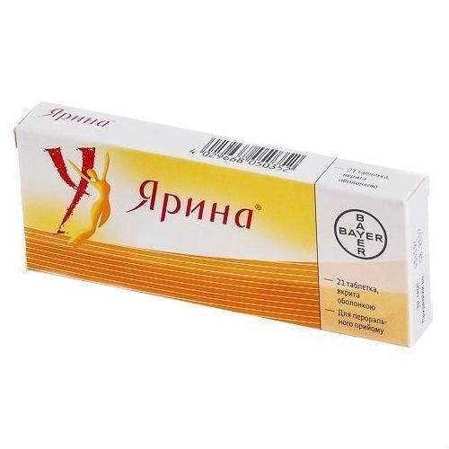 Ярина таблетки, 21 шт. Ярина таблетки, 21 шт.