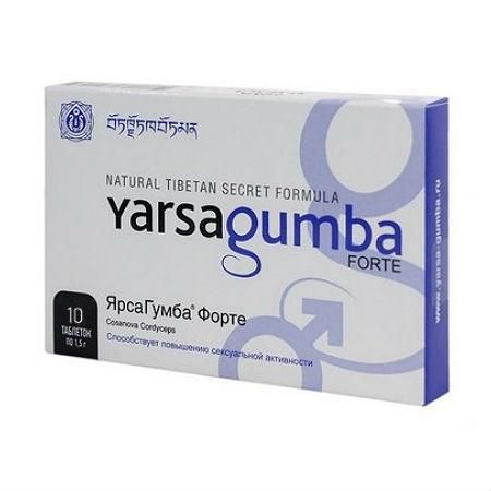 Ярса Гумба Форте таблетки 1,5 г 10 шт. Ярса Гумба Форте таблетки 1,5 г 10 шт.