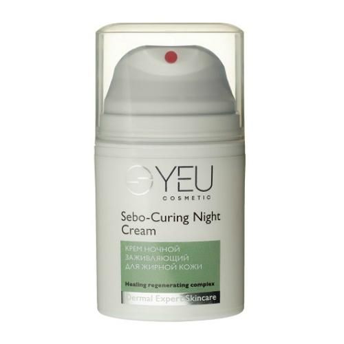 YEU Cosmetic Крем ночной заживляющий для жирной кожи Sebo-Сuring Night Cream 50 мл