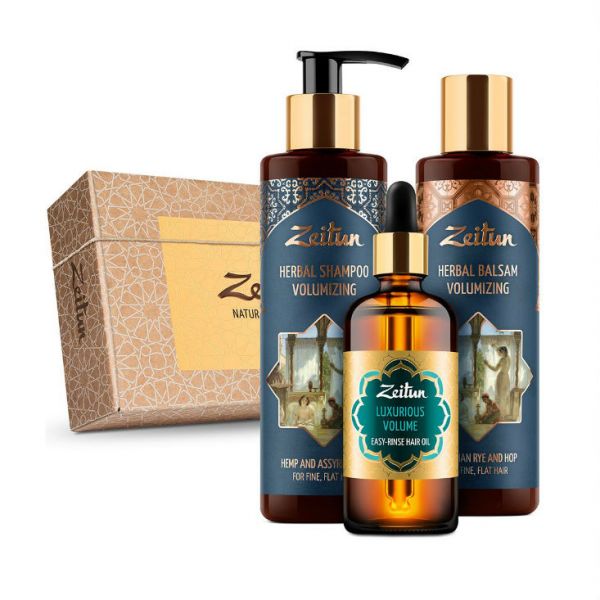 Zeitun Набор Роскошный объем волос 1уп Zeitun Набор Роскошный объем волос 1уп