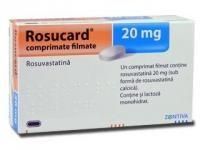 Розукард таблетки 20 мг, 90 шт.