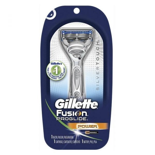 Жиллет Фьюжн Проглайд Пауэр Silver Станок с 1 сменной кассетой