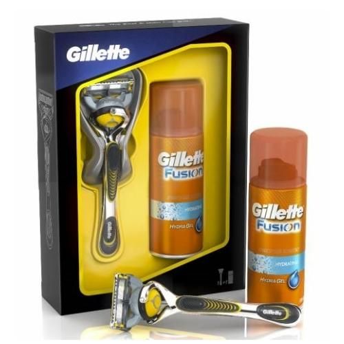 Жиллет набор Gillette Fusion ProGlide Flexball Бритва с 1 кассетой, гель