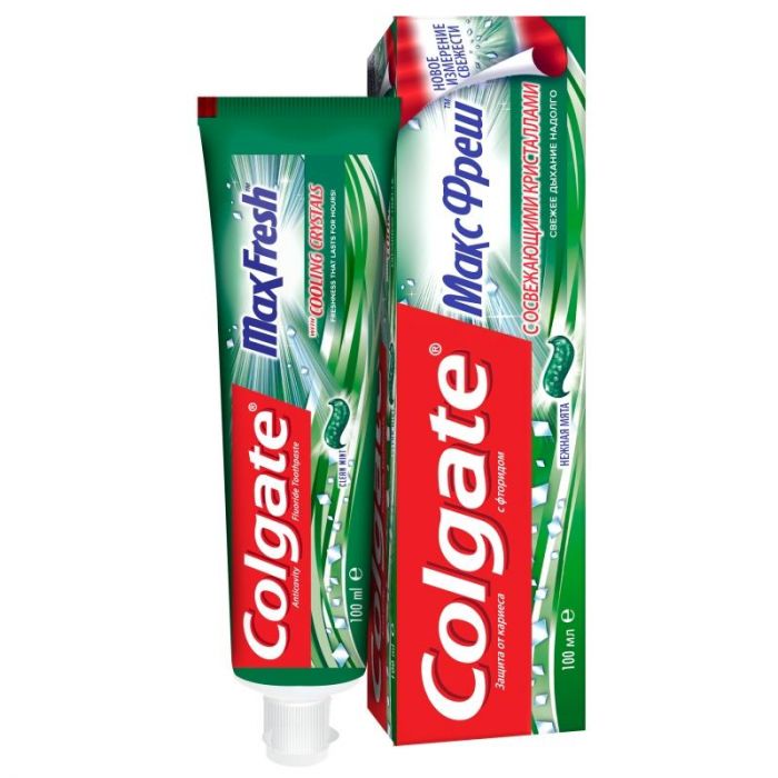 Зубная паста Колгейт (Colgate) Макс Фреш Нежная мята 100мл упак.