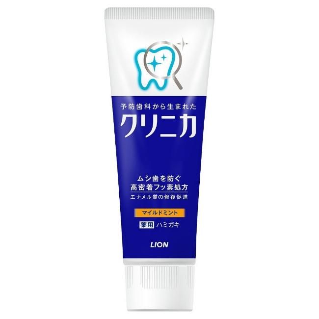 Зубная паста Lion Clinica Mild Mint комплексного действия с ароматом мяты 130 г